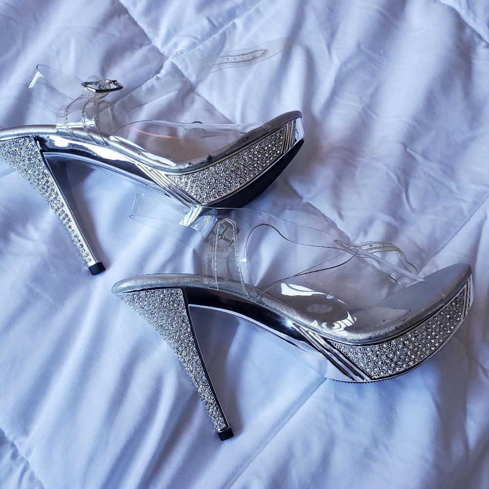 Used competition heels size 8